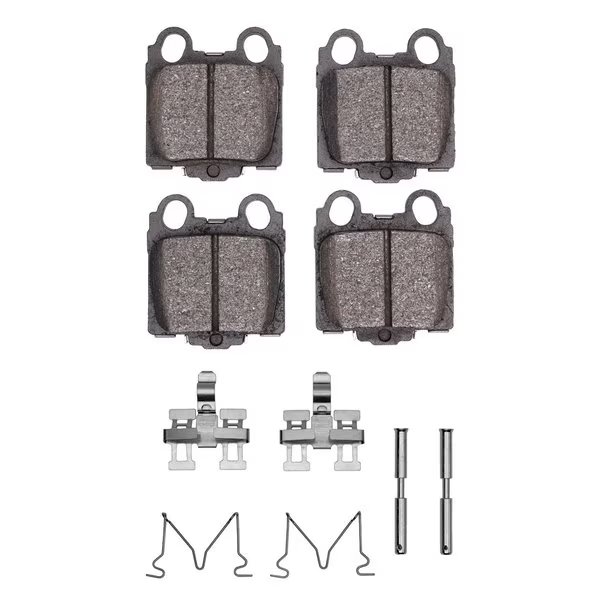 Active Performance Pads and Hardware Kit, High Friction, High Torque/Aggressive Initial Bite, Rear, Dynamic Friction Co, Mfr#: 1115-0771-01